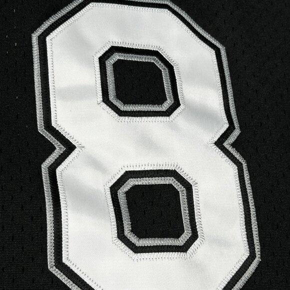 Chicago White Sox Jersey Mens Medium Black MLB Baseball Cooperstown Throwback #8 - Picture 3 of 11